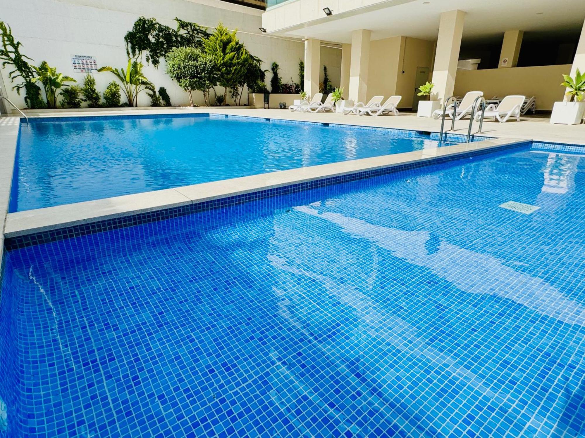 Calpe Beach II - Sea & Pool View Apartment 外观 照片